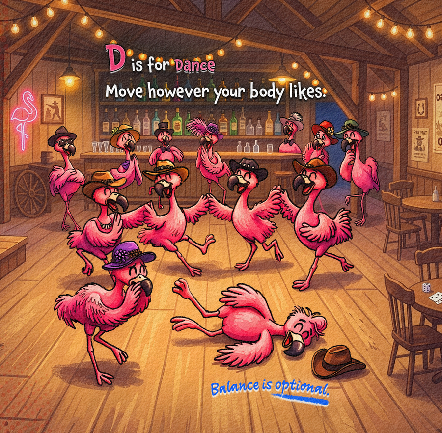 There Are a Lot of Flamingos in This Book