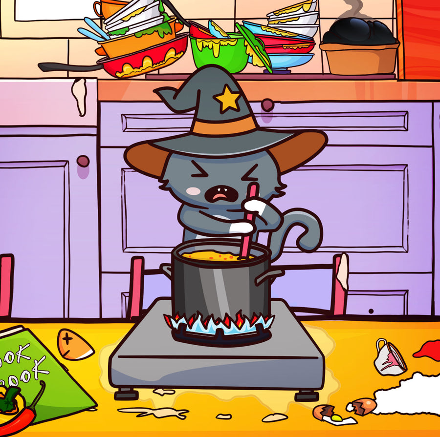 Fluffy the Chef
