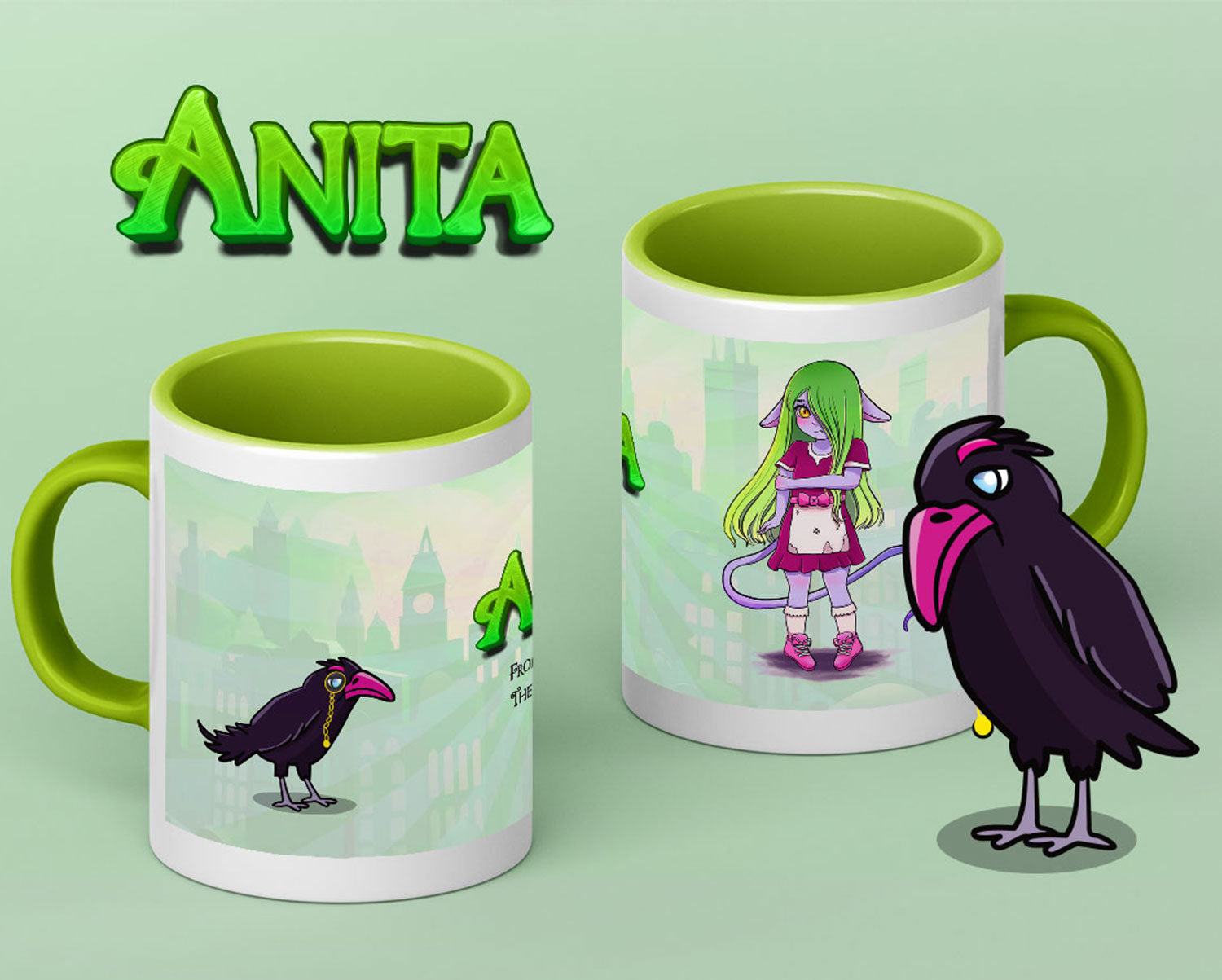Anita & Mr. Crow's Magic Brew Duo Mug!