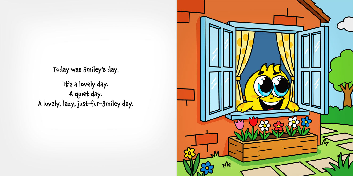 Smiley’s Great Picnic Day — spread 1