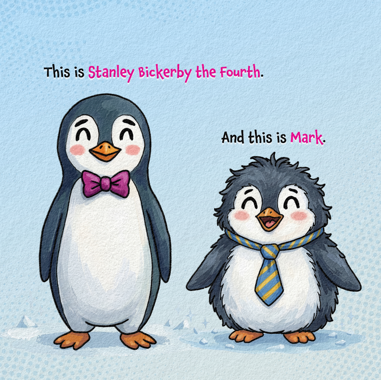 There Are Two Different Penguins in This Book