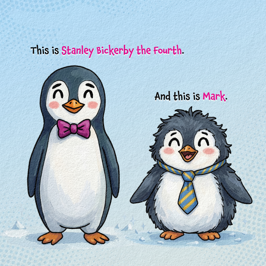 There Are Two Different Penguins in This Book