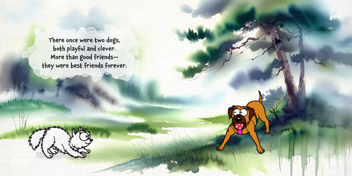 A Tail of Two Good Girls — spread 1